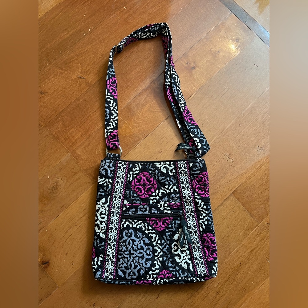 Vera Bradley Canterberry Magenta Hipster crossbody bag